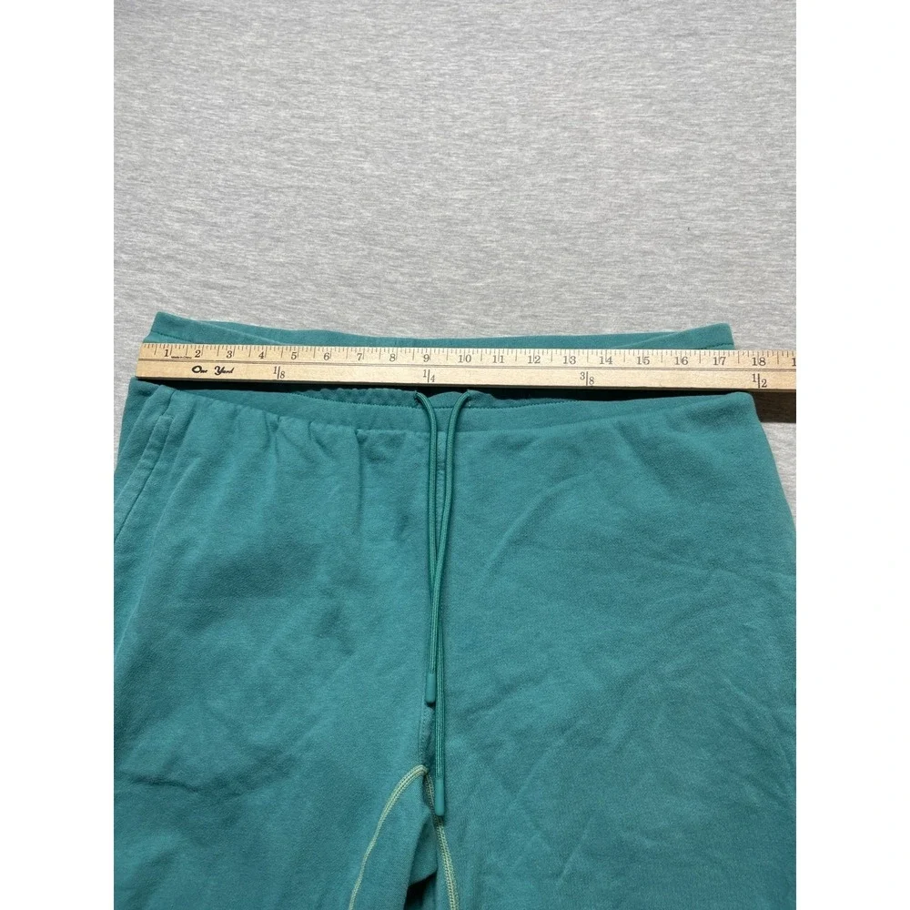 Fabletics Jogger Pants Mens XL Teal Tapered Leg Drawstring Gym Training Athletic